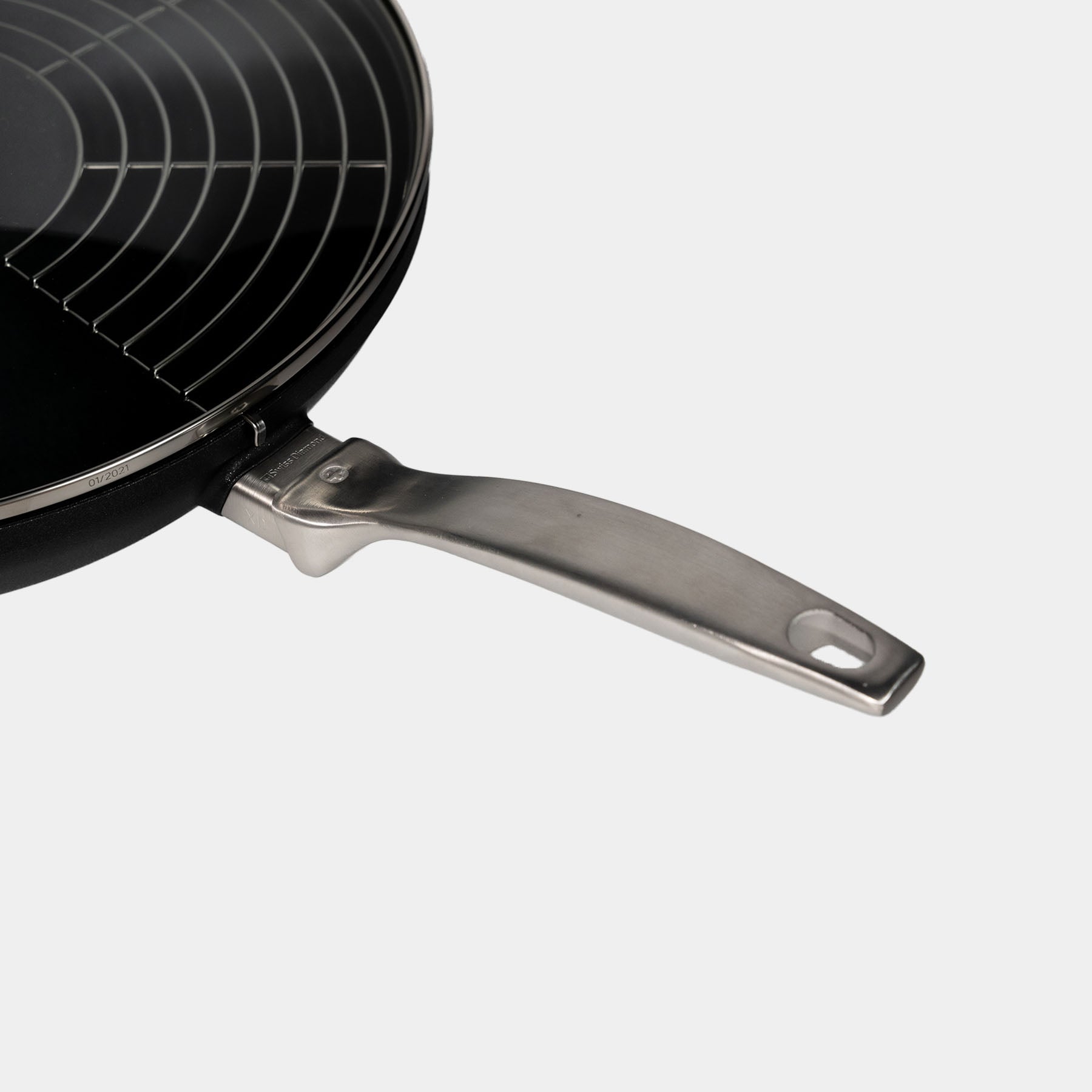 Nonstick Wok with Lid and Rack