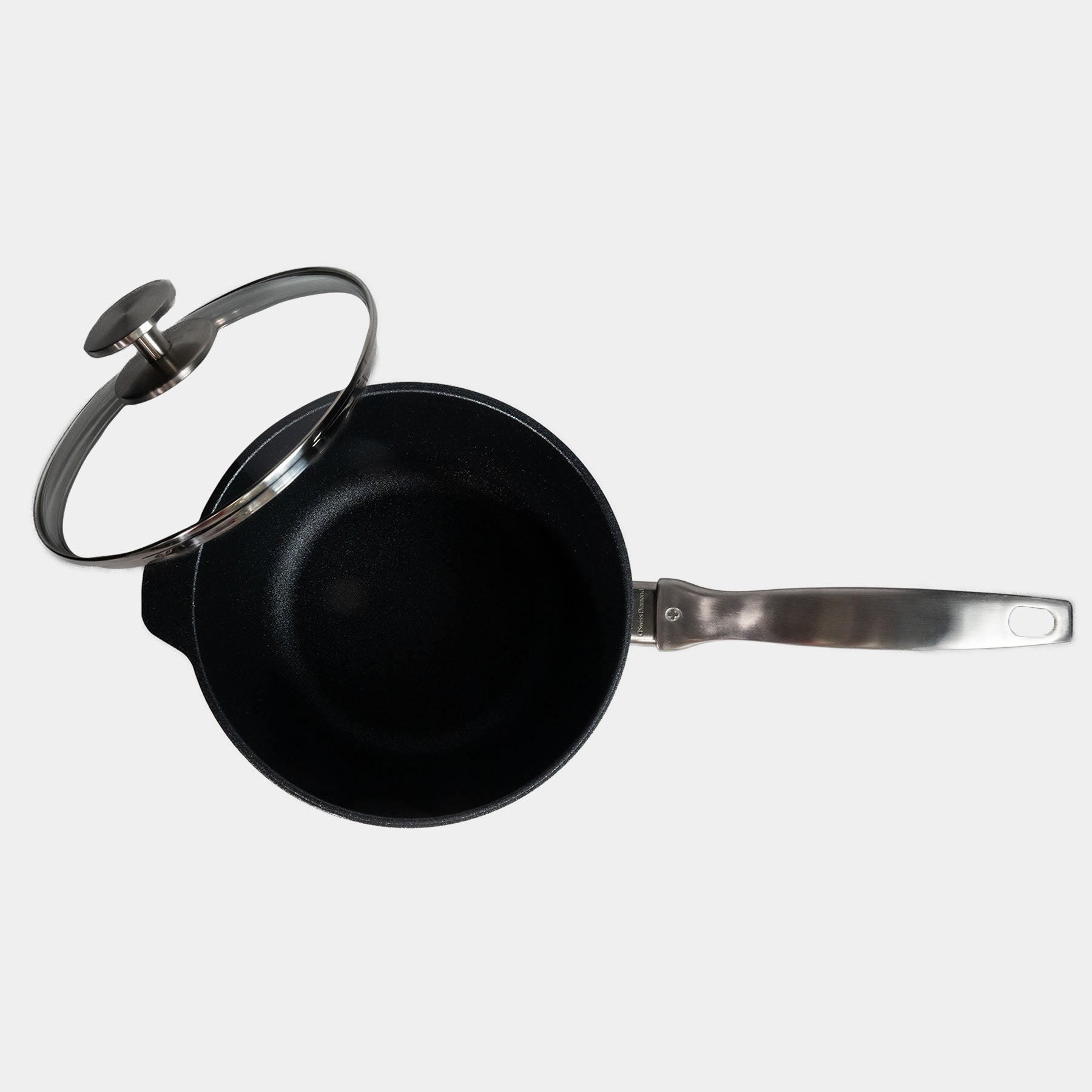 CXD PFAS Free Nonstick Saucepan with Glass Lid