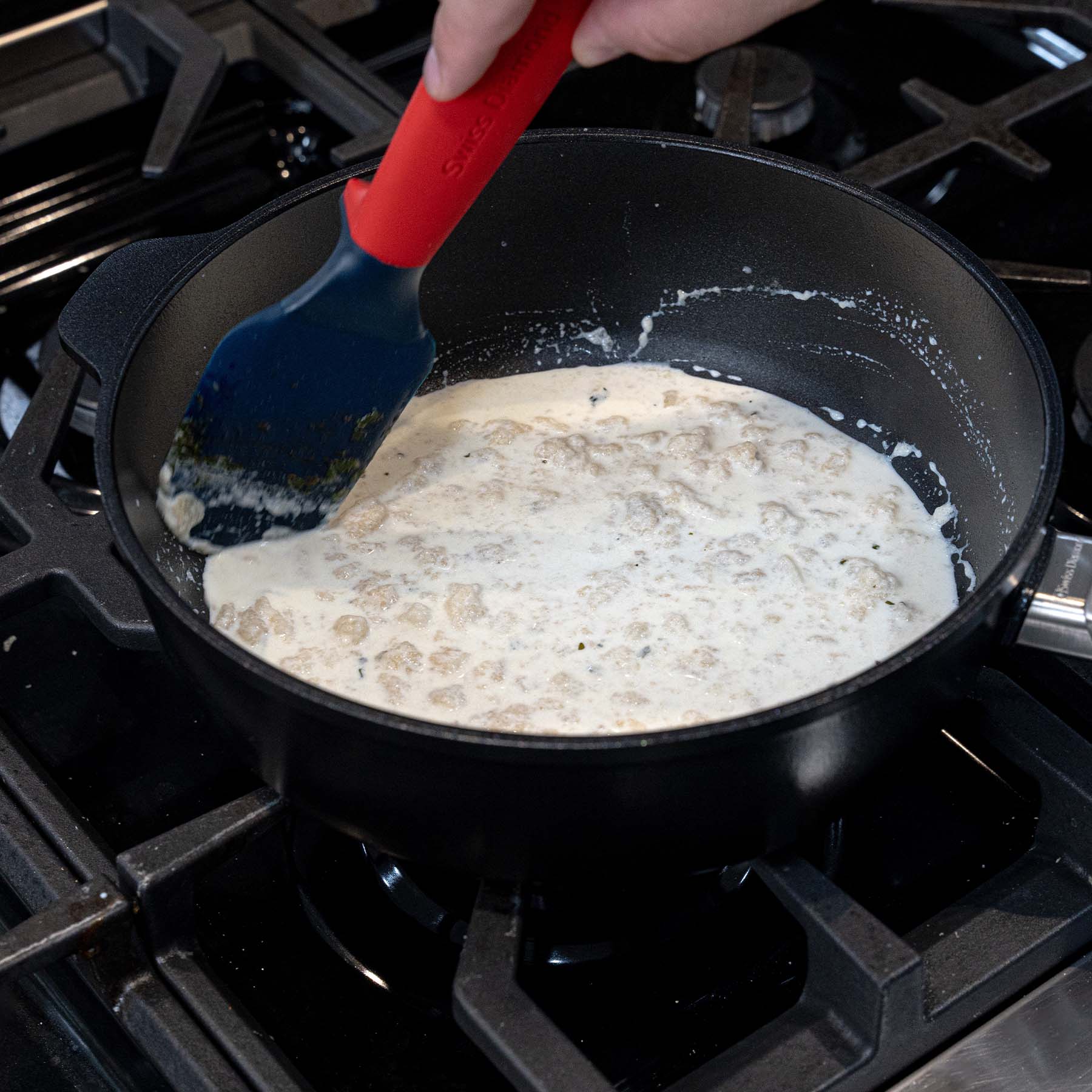 CXD PFAS Free Nonstick Saute Pan with Glass Lid