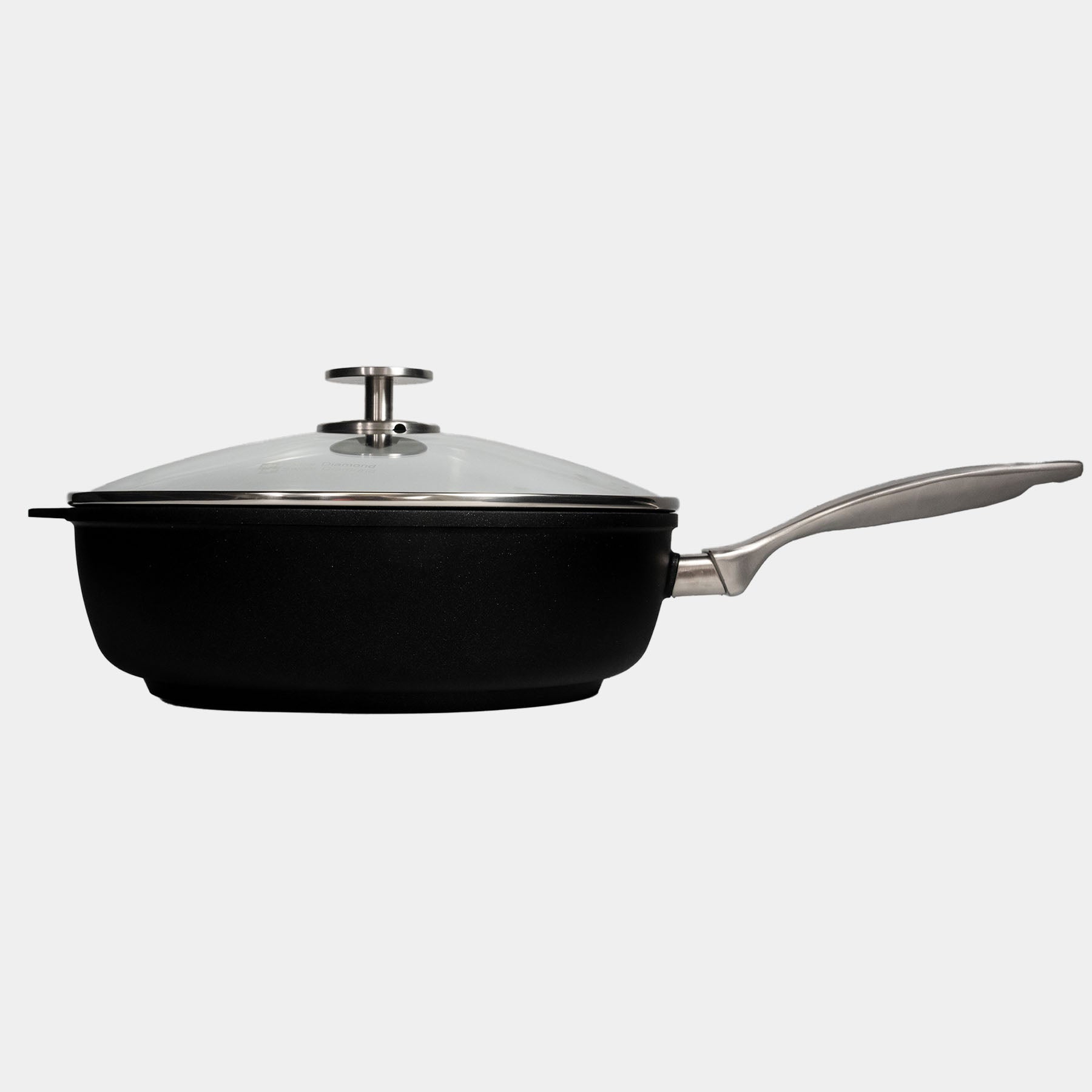 CXD PFAS Free Nonstick Saute Pan with Glass Lid