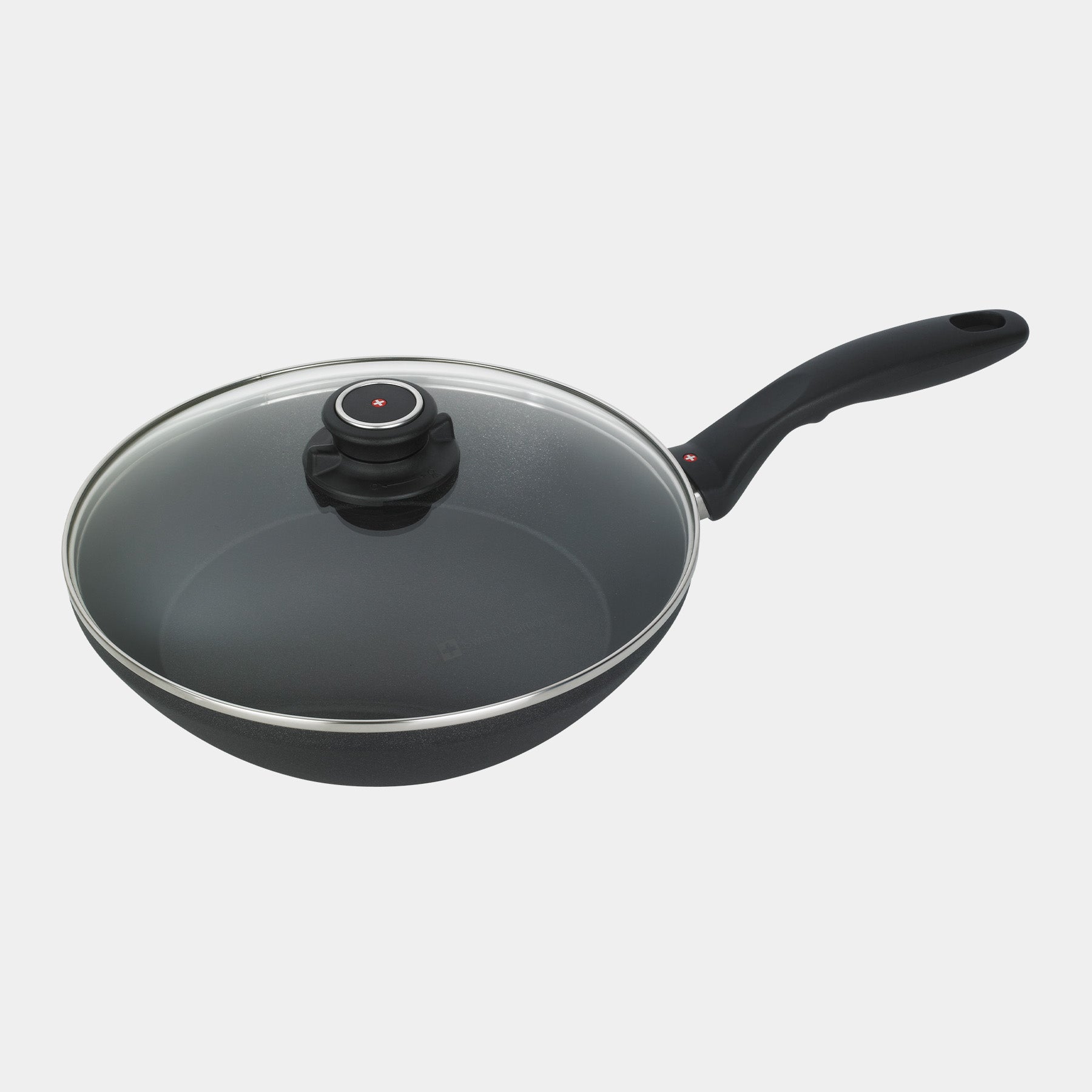 XD Nonstick 26 cm Stir-Fry Pan with Glass Lid - Induction