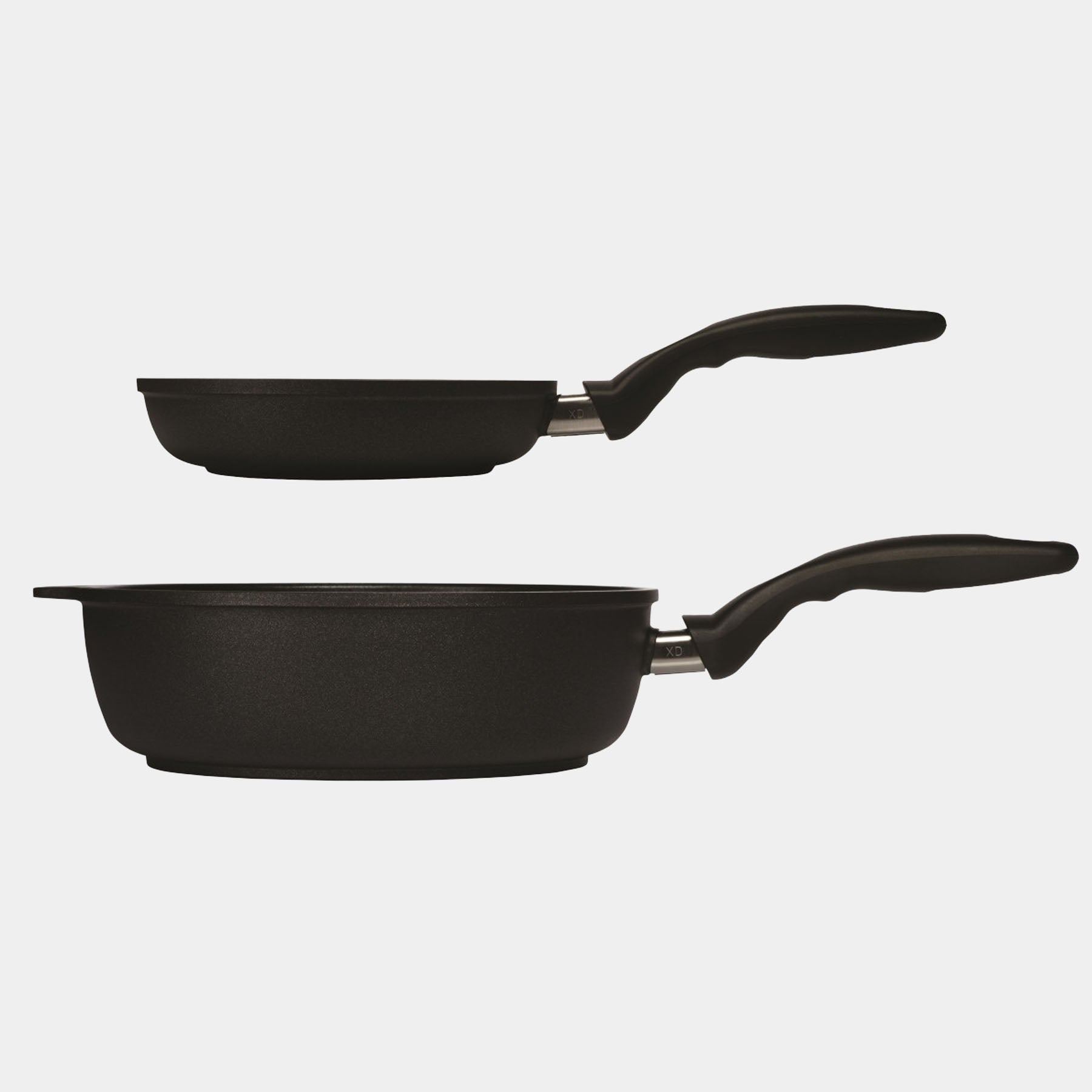 XD Antihaft Bratpfannen Set, 2-teilig, Bratpfanne 24 cm & Sauteuse 28cm - Induktion