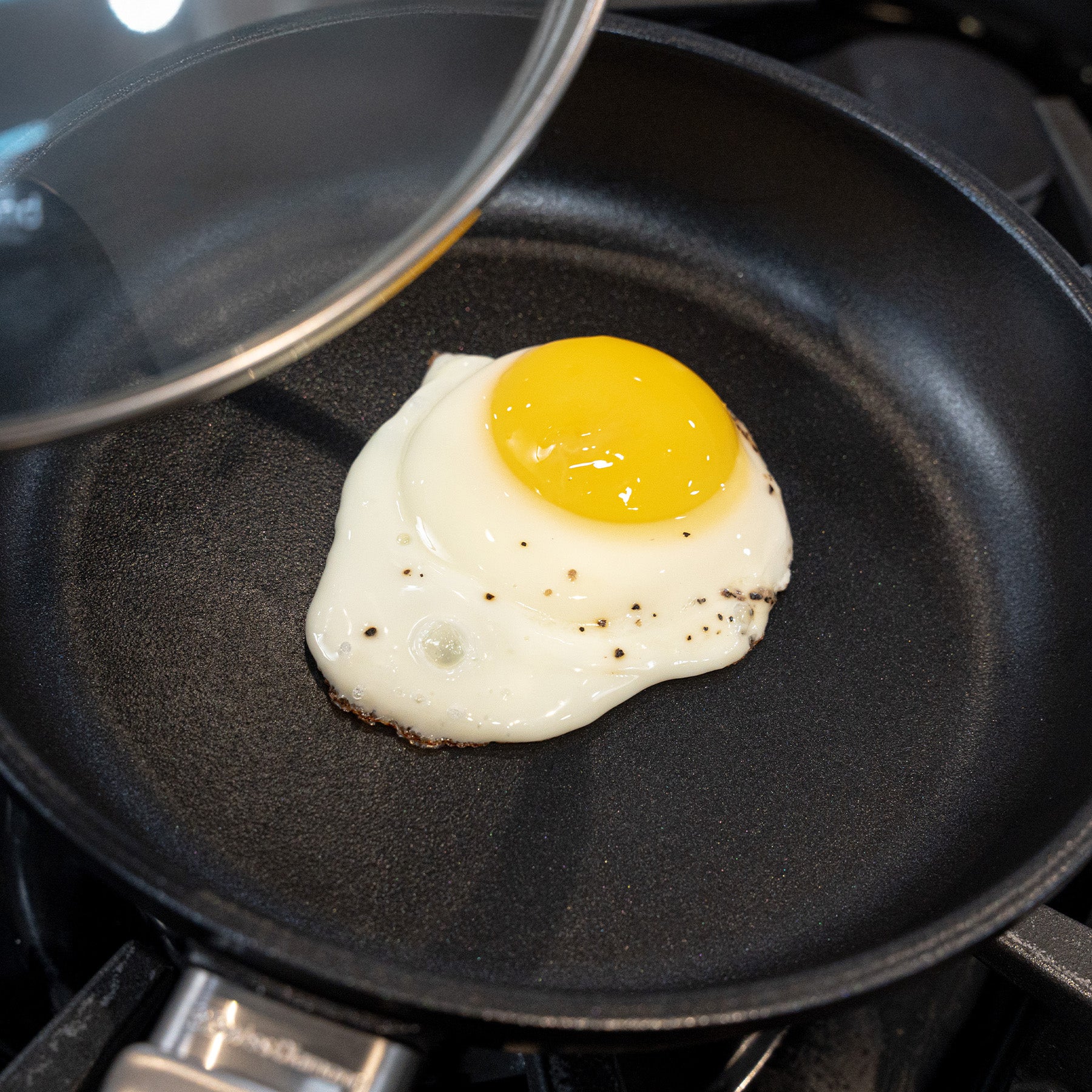 CHD Nonstick Fry Pan with Glass Lid
