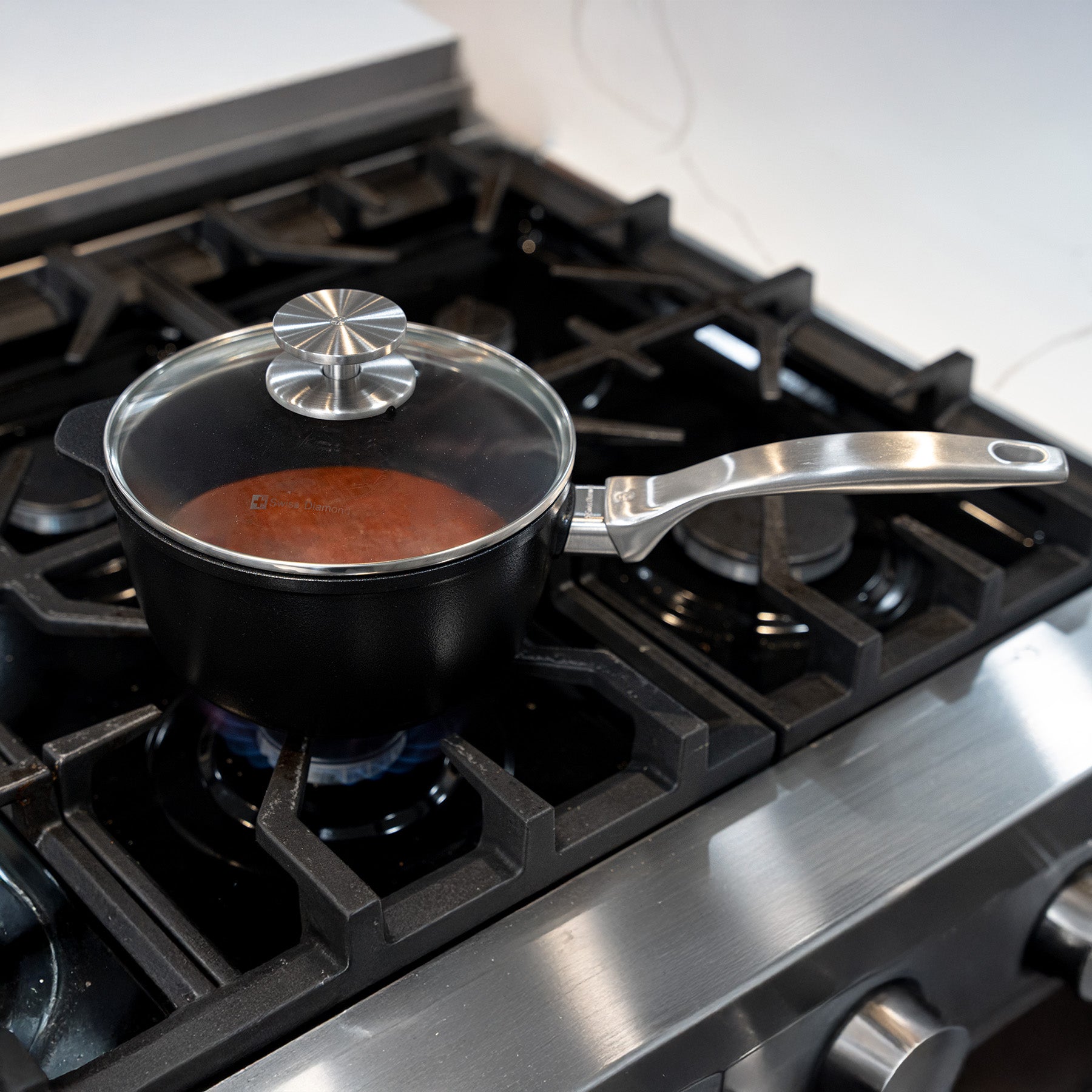 CXD PFAS Free Nonstick Saucepan with Glass Lid