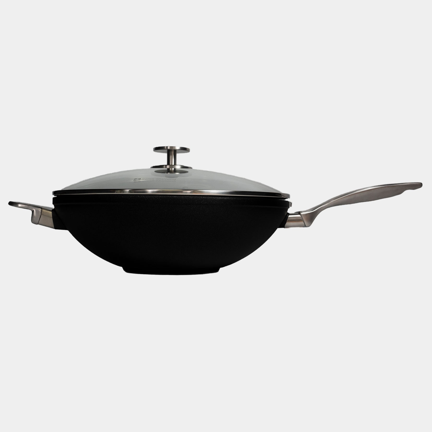 Nonstick Wok with Lid and Rack
