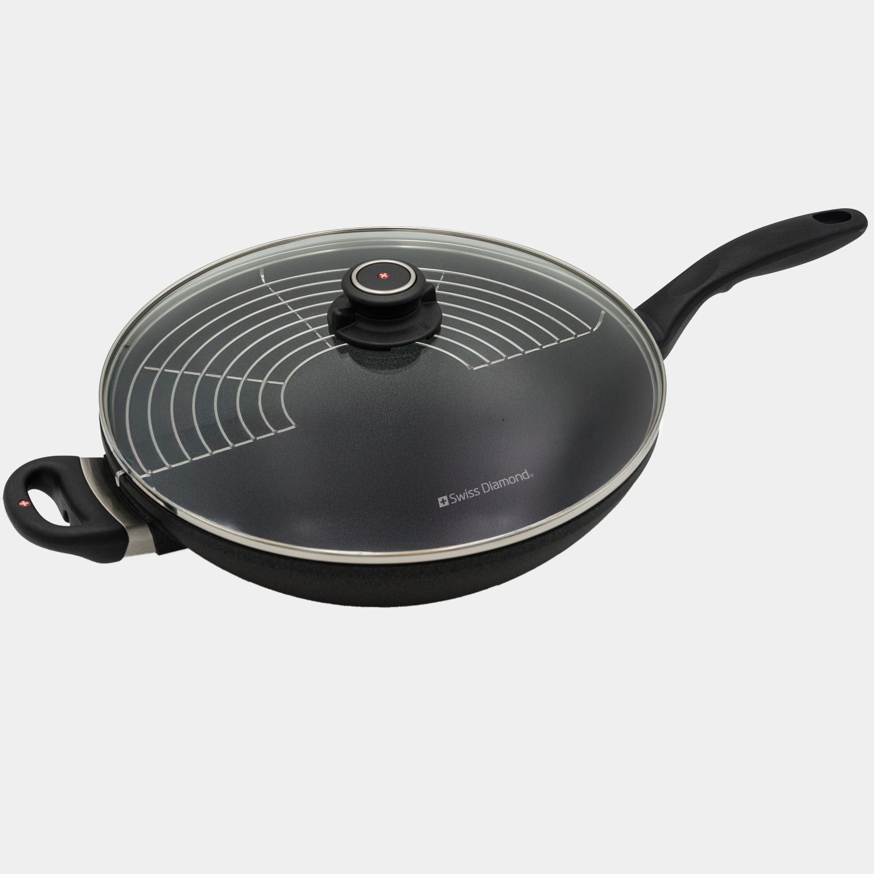 XD Nonstick Wok with Glass Lid