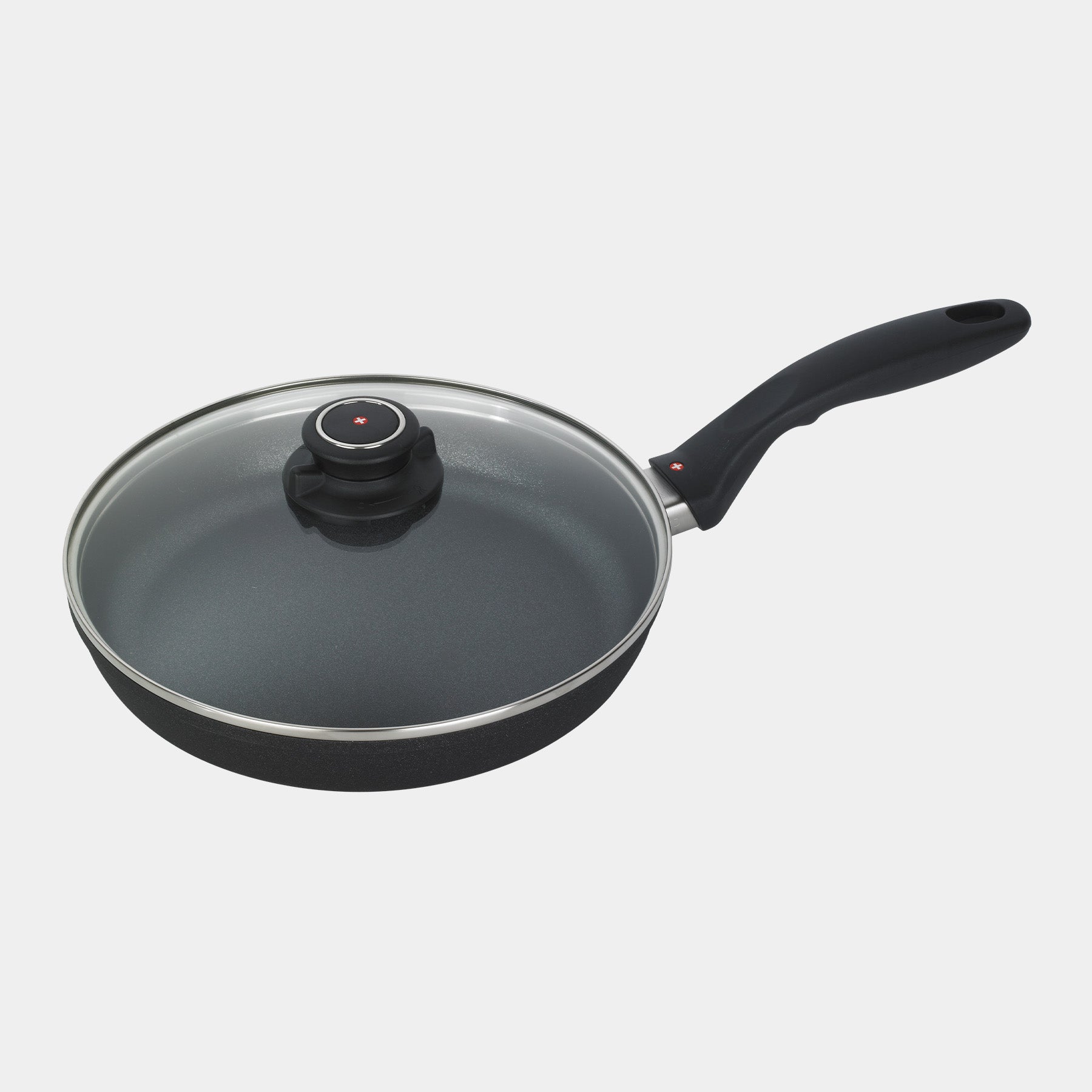 XD Nonstick 24 cm Fry Pan with Glass Lid - Induction top view