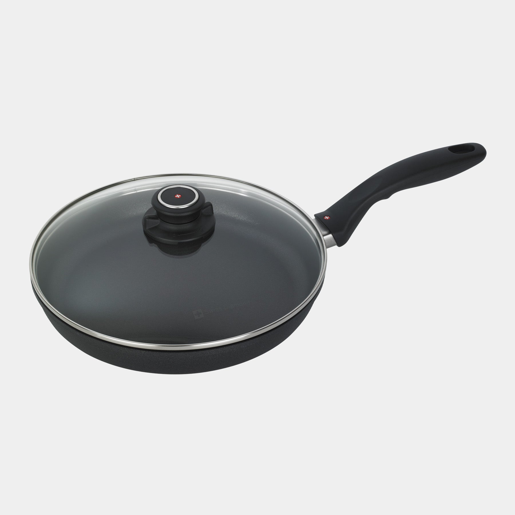 XD Nonstick 26 cm Fry Pan with glass lid - Induction top view