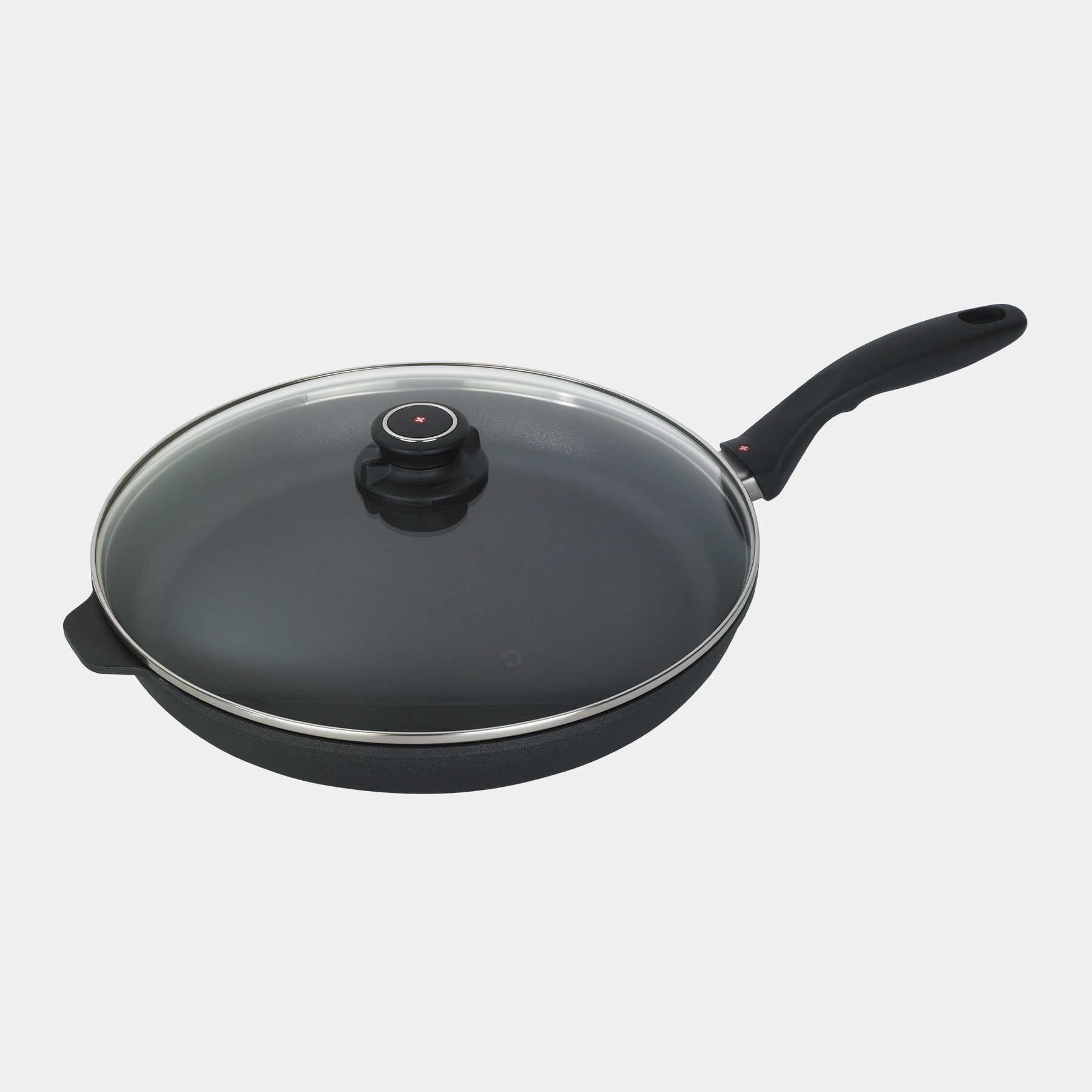 XD Nonstick 32 cm Fry Pan with glass lid - Induction top view