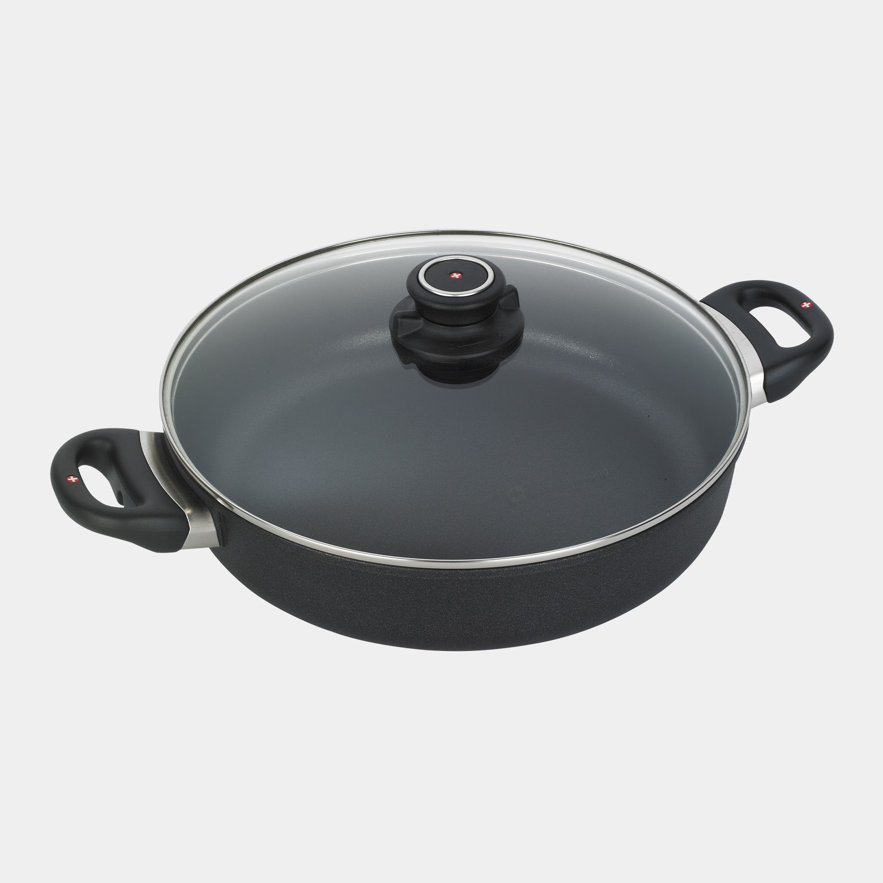 XD Nonstick 28 cm Sauteuse with Glass Lid