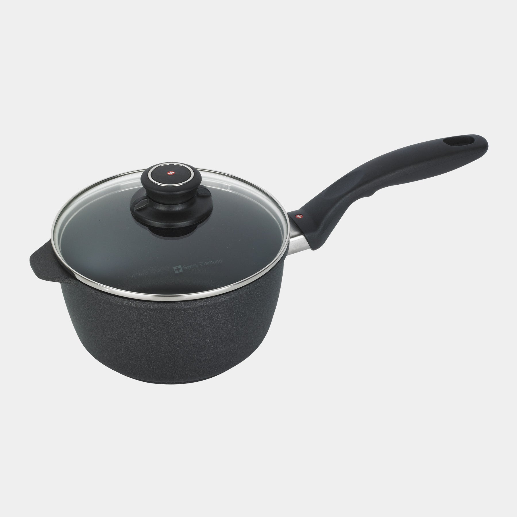 XD Nonstick 1.3 L Saucepan with Glass Lid - Induction