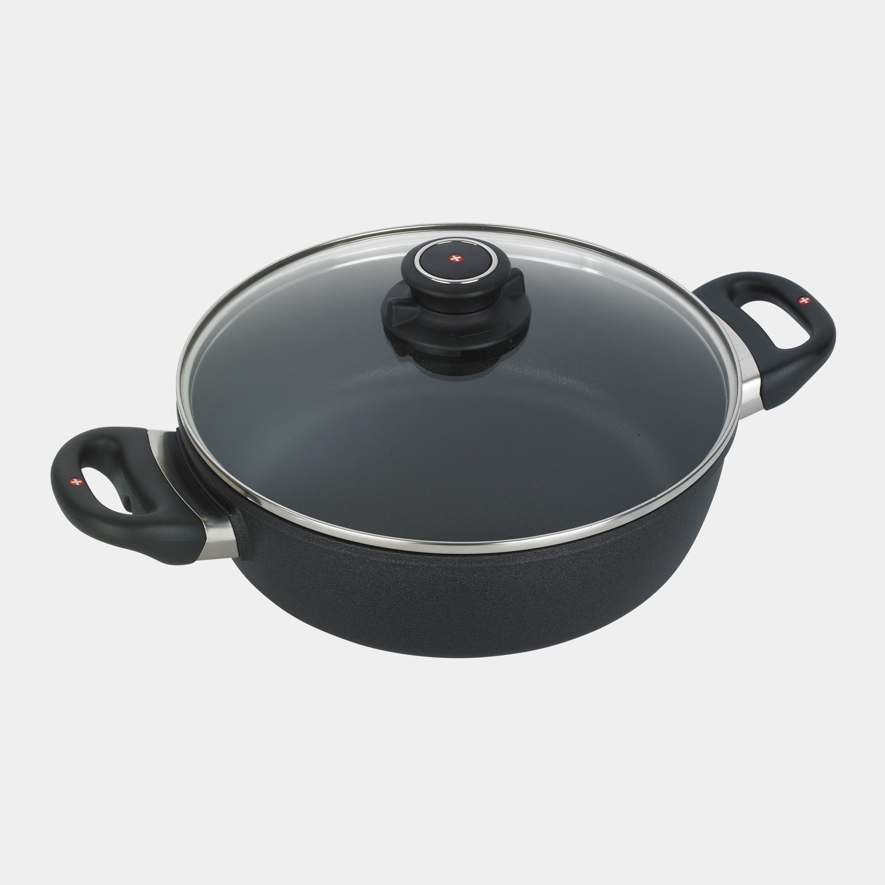 XD Nonstick 3 L Casserole with Glass Lid