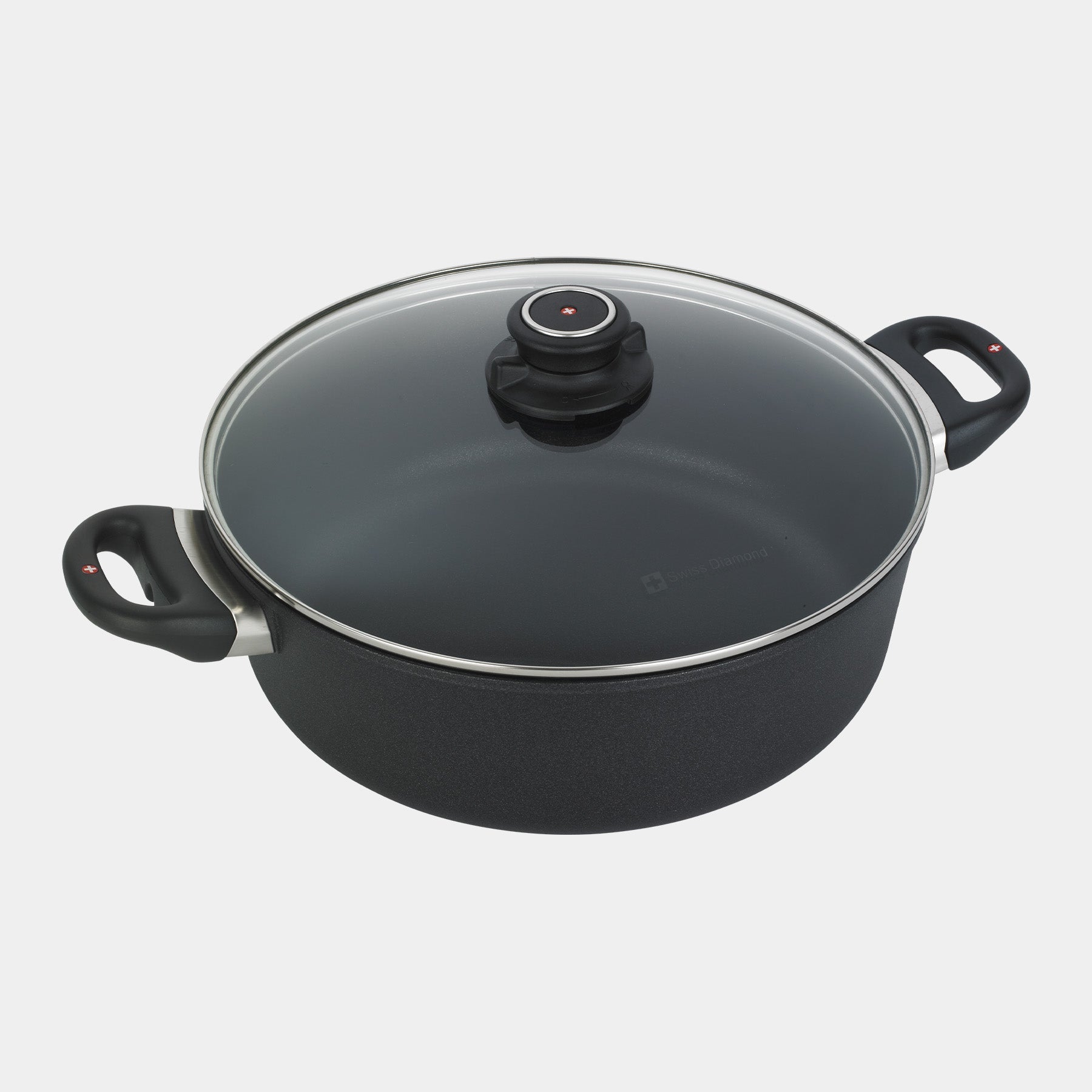 XD Nonstick 5 L Braiser with Glass Lid - Induction