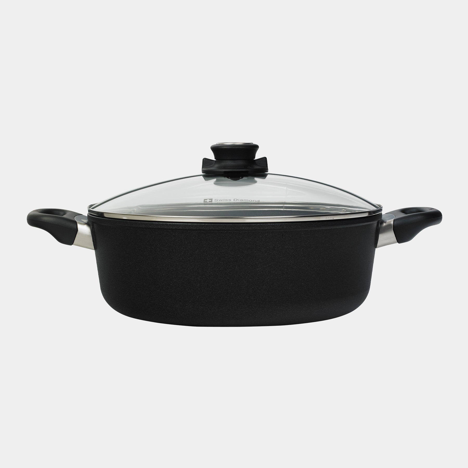 XD Nonstick 5 L Braiser with Glass Lid - Induction Side view