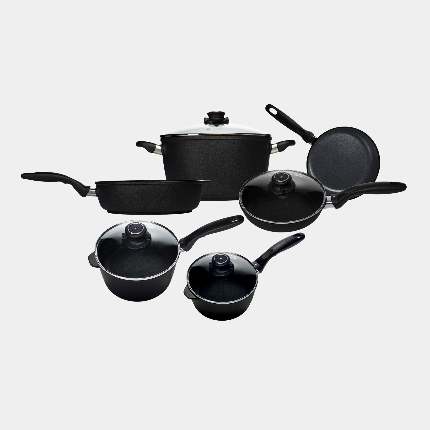 XD Nonstick 10-Piece Set - Gourmet Kitchen Kit - Induction