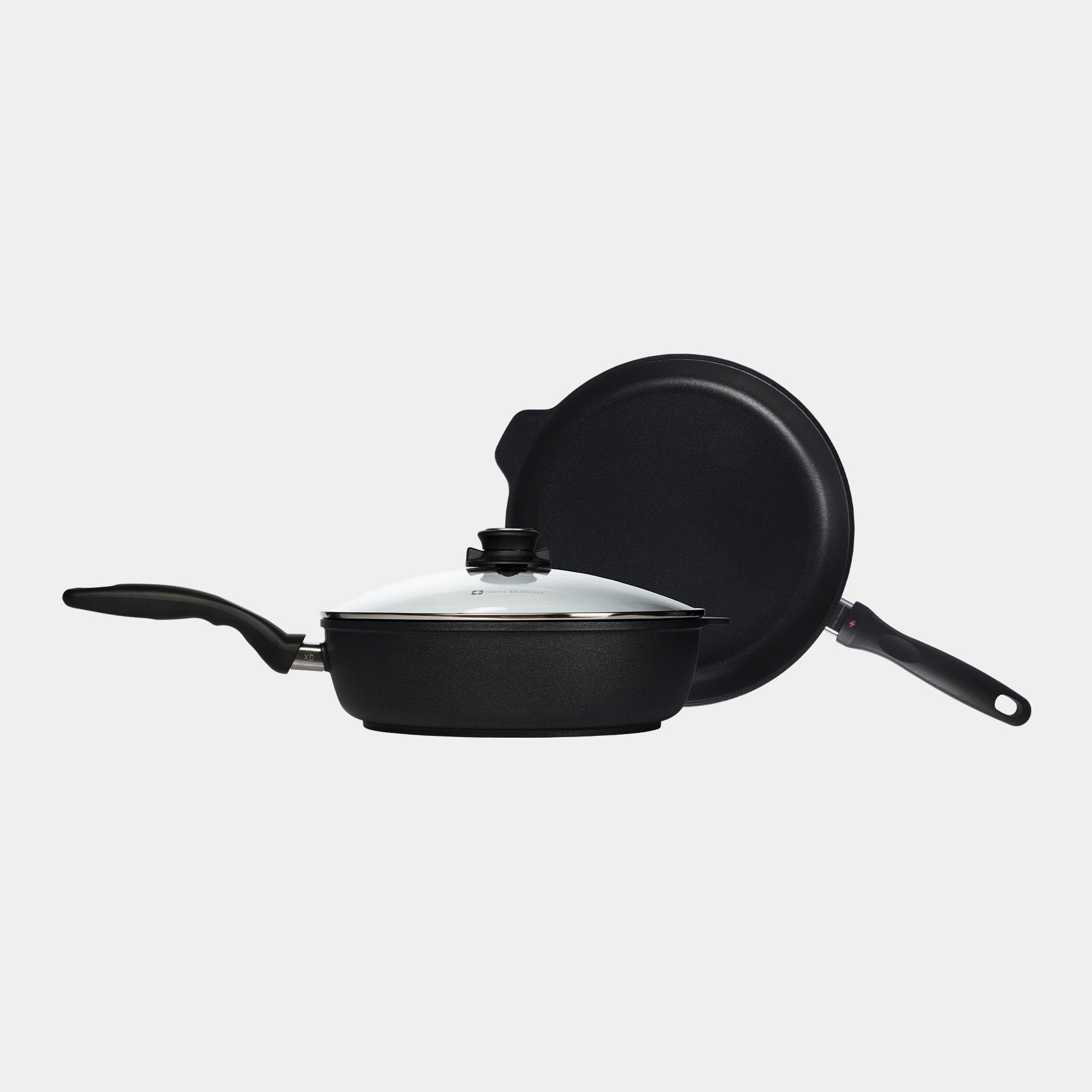 XD Nonstick 3-Piece Set - Fry Pan & Saute Pan - Induction